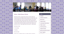 Desktop Screenshot of bathdanceworks.com